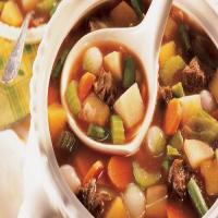 Old-Fashioned Beef-Vegetable Soup image