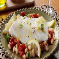Tuscan Style Tilapia and Cannellini Beans_image