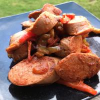 Instant Pot® Sausage and Peppers image