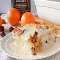 Bread Pudding with Dates and Orange Whiskey Sauce image