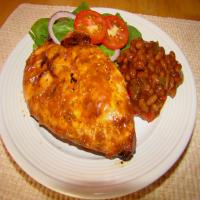 Grilled Chicken With Root Beer Sauce_image