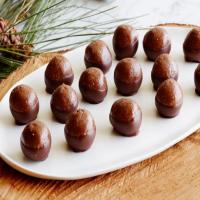 Dark Chocolate and Hazelnut Candies image