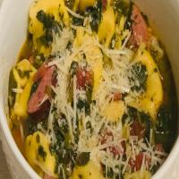 Cajun Tortellini Soup Recipe by Tasty image