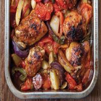 Hairy Bikers' Spanish chicken bake recipe_image