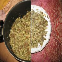 Baachsh - Traditional Bochari Rice, Meat and Coriander Dish_image