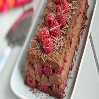 Chocolate raspberry terrine recipe_image