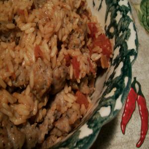 Fiery Chipotle Rice and Sausage_image