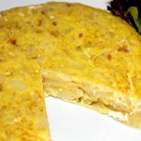 Potato, Onion & Egg Omelet (Frittata)_image