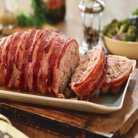 Bacon-Wrapped Pork Meatloaf_image