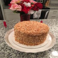 Peninsula Grill Giant Coconut Layer Cake_image