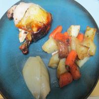 Balsamic Roast Chicken and Vegetables image