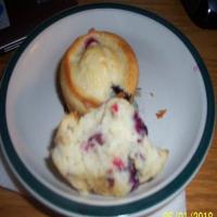 Cranberry Blueberry Muffins_image
