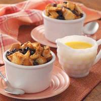 Bread Pudding with Butter Sauce_image
