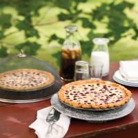 Raspberry Custard Pie image