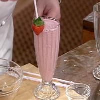 Fresh Strawberry Milkshakes image