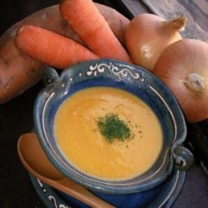 Sweet potato & Carrot Soup image