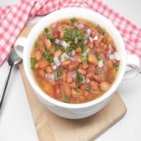 Simple Slow Cooker Pinto Beans and Ham image