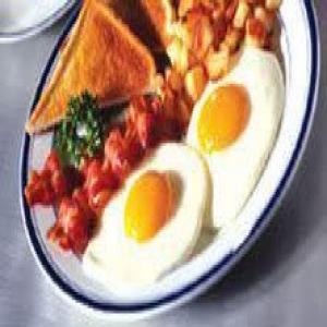 FRIED EGGS AND BACON image
