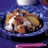 Sticky toffee apple pudding image