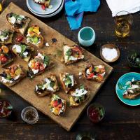 Grilled Bread with Ricotta & Tomatoes image