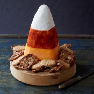 Candy Corn Cheese Tower image