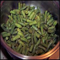 Green Beans in Soy Sauce. image
