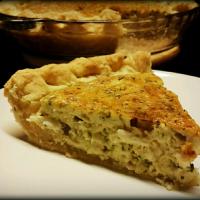 Crab and Cheddar Quiche image
