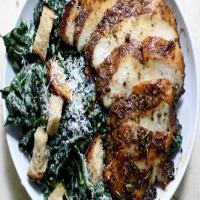 Kale Chicken Caesar Salad_image
