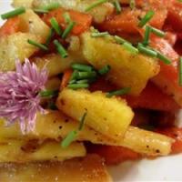 Glazed Carrots and Parsnips with Chives image