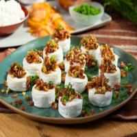 Maple, Walnut and Bacon Brie Bites image