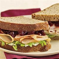 Cranberry Thanksgiving Turkey Sandwich image