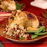 Cornish Hens with Brown Rice Stuffing image