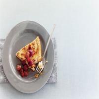 Sweet Ricotta Pudding with Roasted Grapes image