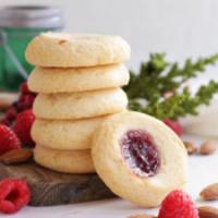 Raspberry Keto Christmas Cookies_image