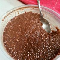 Ch-ch-ch Chia Seed Sugar-Free Chocolate Pudding image