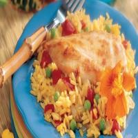 Caribbean Chicken and Rice image