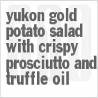 Yukon Gold Potato Salad With Crispy Prosciutto And Truffle Oil_image