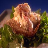 Fried Green Tomato and Crab Salad with Sumac Vinaigrette image