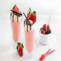 Microwave Strawberry Cream Mug Cake for Two image