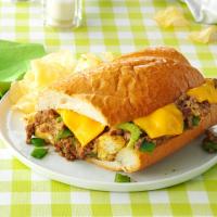 Beef-Stuffed French Bread_image