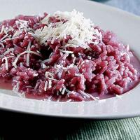 Red wine risotto image