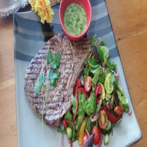 Thai Steak Salad With Basil and Mint_image