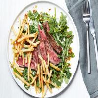 Arugula and Steak Salad with French Fry Croutons_image