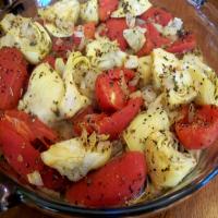 Scalloped Tomatoes and Artichokes image