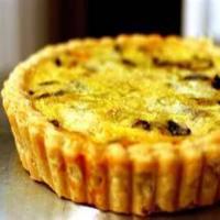 Spinach and Mushroom Quiche_image