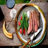 Sweet and Spicy Grilled Flank Steak image