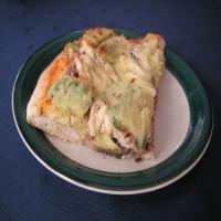 Chicken, Mushroom, and Avocado Pizza image