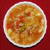 Sweet & Sour Beef-Cabbage Soup image
