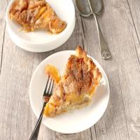 Peach Streusel Pie image