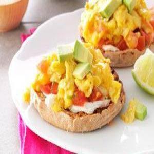 Salsa & Scrambled Egg Sandwiches Recipe_image